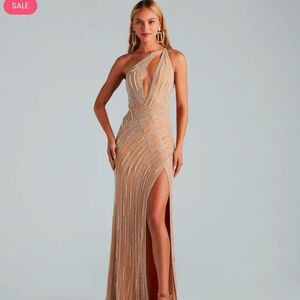 Windsor beaded ball gown, size medium. Worn once to a military ball